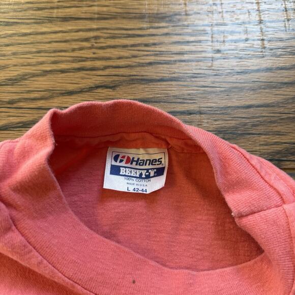 Vintage 90s Santa Cruz Longboard Union Surf Tee Hanes Beefy-T Single Stitch USA - Picture 5 of 9